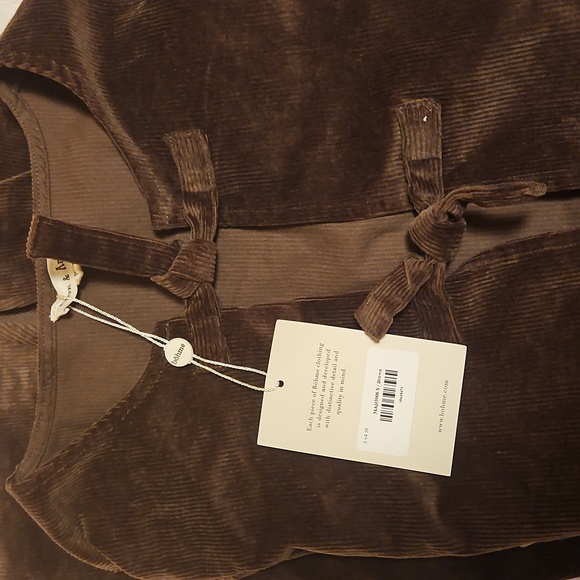 Brown Velvet Woman's Dress - Picture 8 of 8